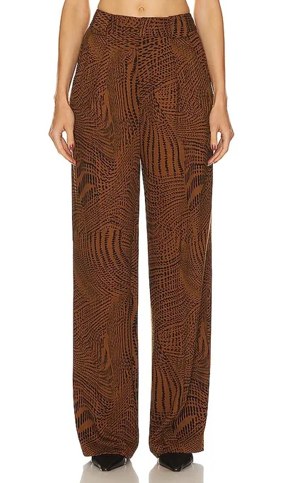 Equipment Owen Trouser In Brown