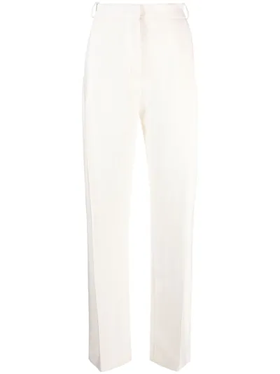 Tove Gabrielle Straight-leg Trousers In White