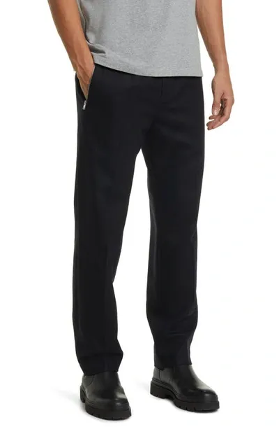 Frame Slim Fit Cargo Jogger Pants In Navy