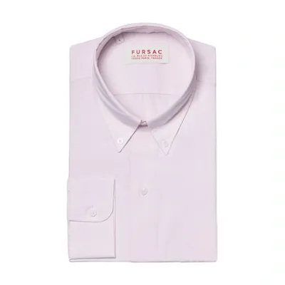 Fursac Organic Cotton Poplin Shirt In Pink