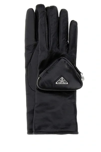 Prada Gloves In Black