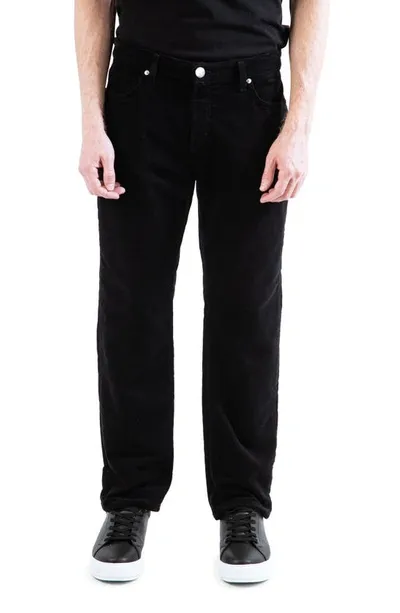 Monfrere Men's Baggy Straight-leg Jeans In Noir