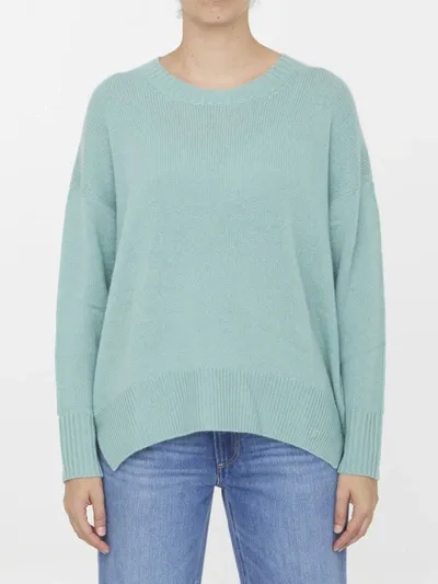 Allude Cashmere Jumper In Green