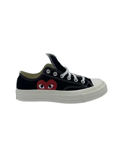 Comme Des Garçons Play Shoes In Black