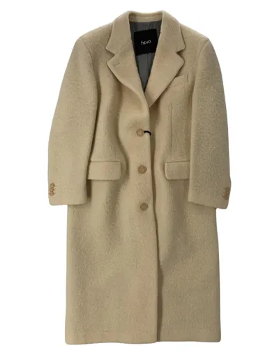 Hevo Hevò Coats & Jackets In Beige