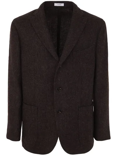 Boglioli Shetland Blazer In Brown