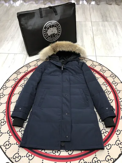 Pre-owned Canada Goose Shelburne Parka Navy Daunenjacke Xs-xxl