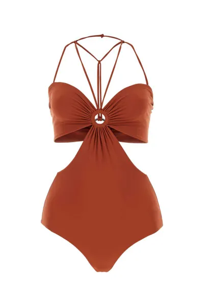 Nensi Dojaka Swimsuits In Red