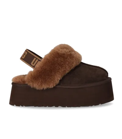 Ugg Funkette Burnt Cedar Slipper In Braun