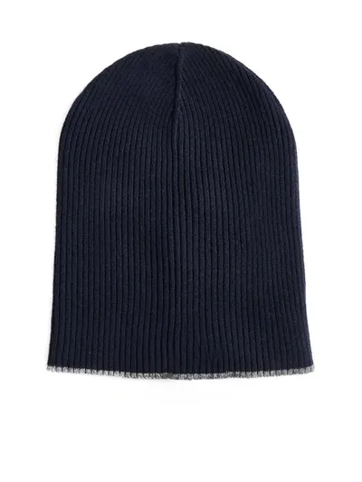 Brunello Cucinelli Hat In Navy