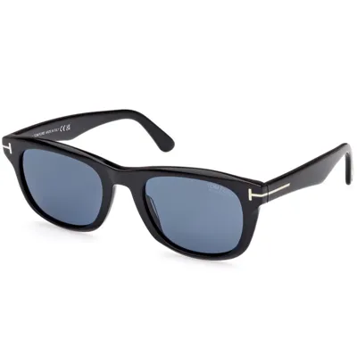 Tom Ford Kendel Square Sunglasses, 54mm In Black