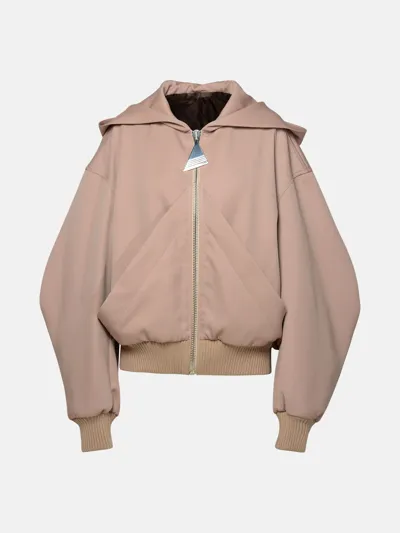 Attico Bomber In Beige