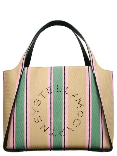 Stella Mccartney Shopping Stella Logo In Multicolor