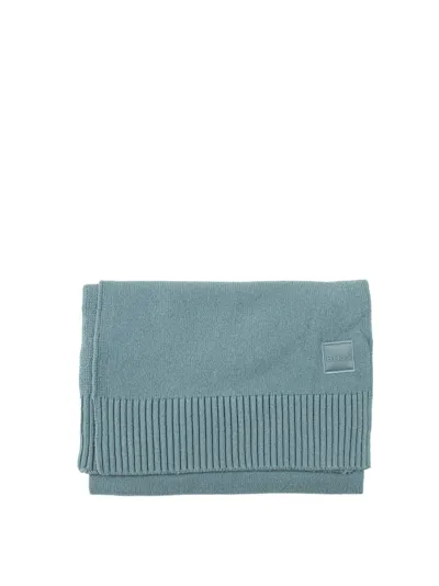 Hugo Boss Akaio-scarf Scarf In Green