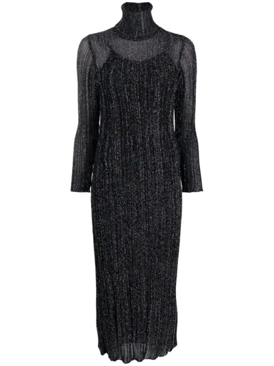 Antonino Valenti Ilda Dress In Nero