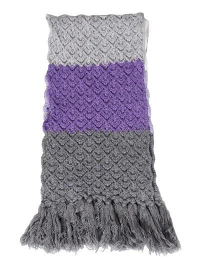 Kangra Cashmere Scarf In Gray