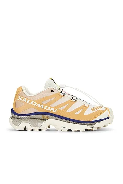 Salomon Xt-4 Og Panelled Sneakers In Taffy,vanilla