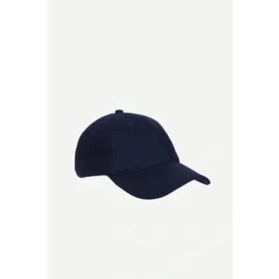 Samsoe & Samsoe Adam Cap Salute In Blue