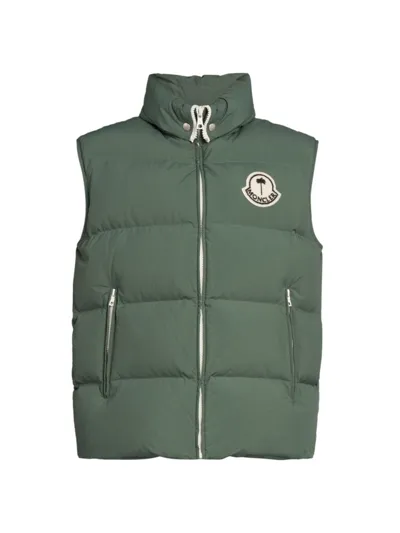 Moncler Genius Moncler X Palm Angels Green Rodmar Down Vest