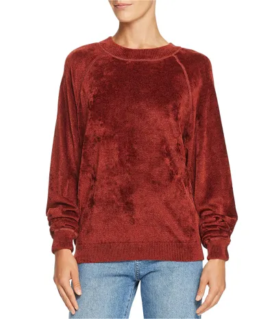 Pre-owned Elizabeth And James Damen Samt Sweatshirt