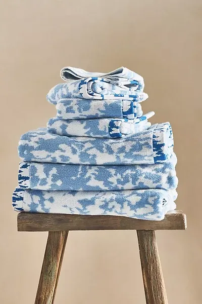 Anthropologie Charline Cotton Bath Towel Collection