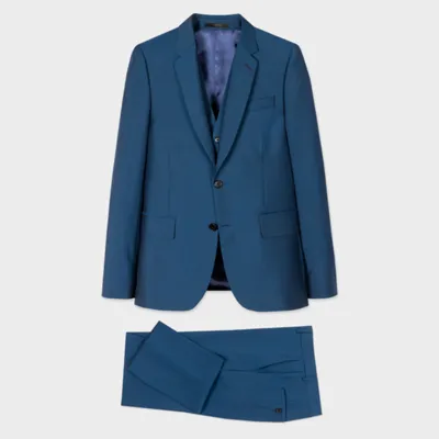 Paul Smith Gents Tailored Fit 3pce 2 Button Suit In Indigo