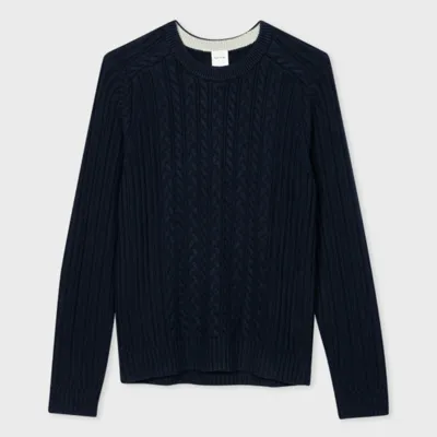 Paul Smith Mens Sweater Crew Neck In Blues