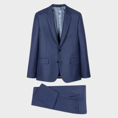 Paul Smith Mens Tailored Fit 2btn Suit In Blues