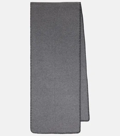 Lisa Yang Saga Cashmere Scarf In Grey