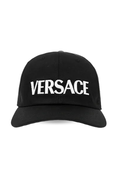 Versace Logo Cap In Multicolor