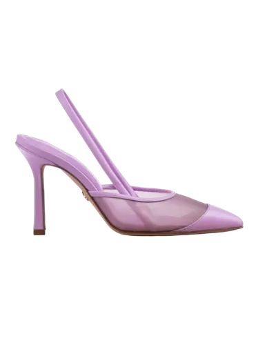 Atana Mesh Slingback 95 Violet In Purple