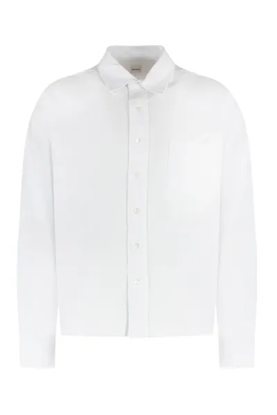 Aspesi Chest Pocket Long In White