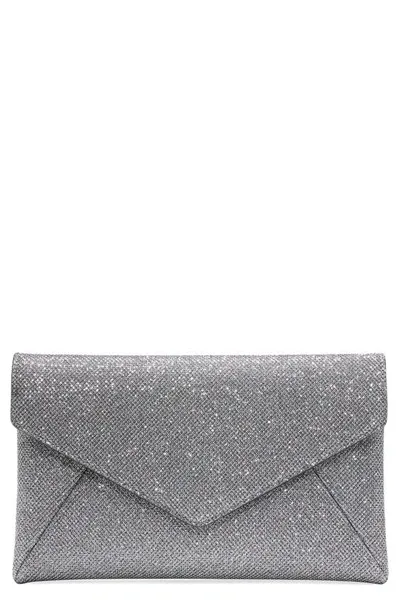 Stuart Weitzman The Loveletter Clutch In Platinum