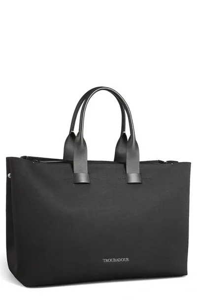 Troubadour Men's Carrier Tote Bag In Black