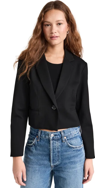 Velvet Anya Blazer In Black