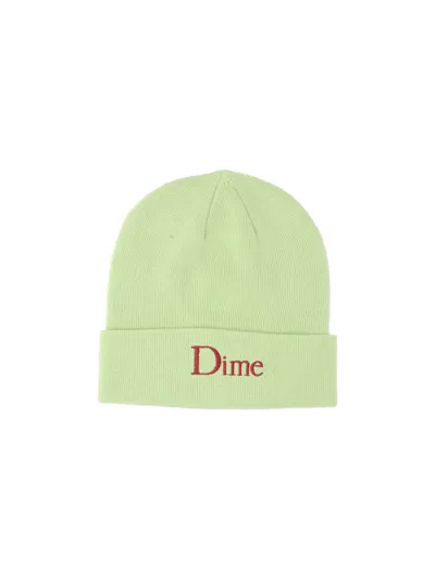 Dime Logo Beanie In Green