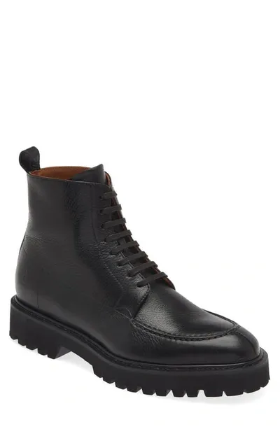 Armando Cabral Curco Lug Sole Boot In Noir