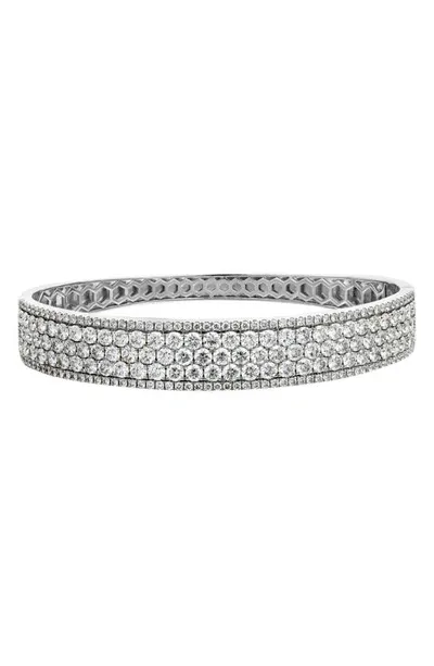 Bony Levy Audrey 18k Gold Diamond Bangle In 18k White Gold