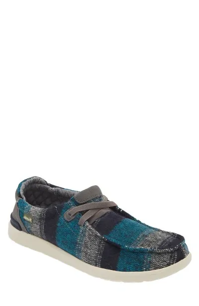 Sanuk Shaka Lite 2 Sneaker In Teal