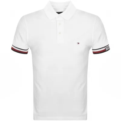 Tommy Hilfiger Slim Fit Polo T Shirt White