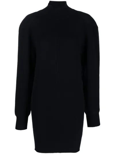 Stella Mccartney Knitted Dress In Black