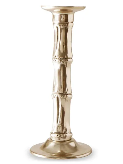 Beatriz Ball Sierra Modern Bamboo Large Candlestick Holder (gold)