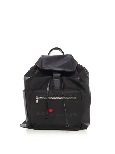 Kiton Backpack In Black