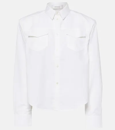 Wardrobe.nyc Cotton Shirt In White