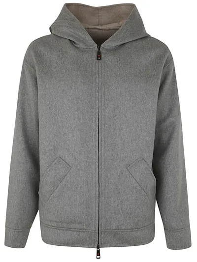 Kired Mao Reversible Hoodies Clothing In Gris