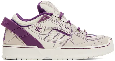 Needles Off-white & Purple Dc Shoes Edition Spectre Sneakers