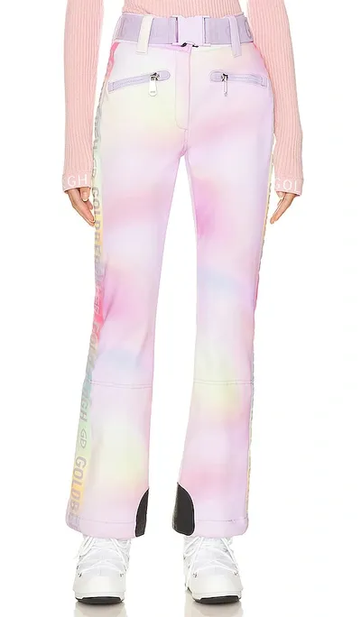 Goldbergh Supernova Graphic-print Ski Trousers In Lumina Pastel