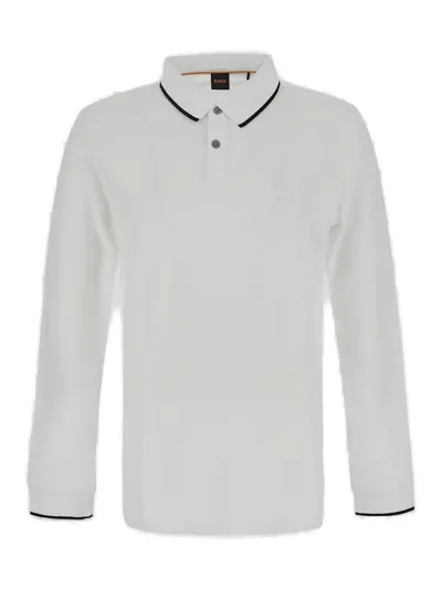 Hugo Boss Logo Patch Long In White