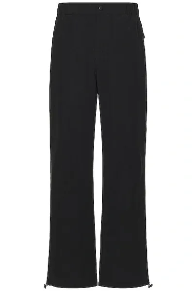 Saturdays Surf Nyc Tony Nylon Taslan Sweatpant In Black