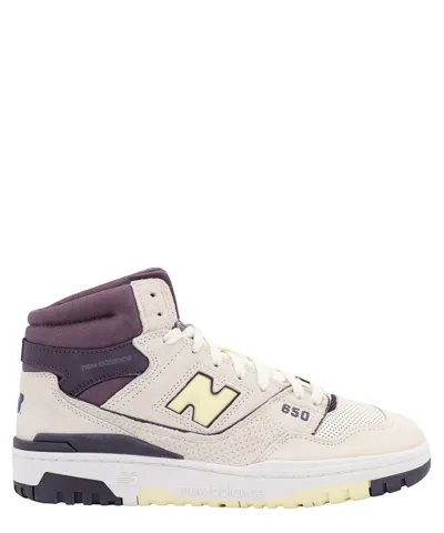 New Balance 650 High-top Sneakers In Beige